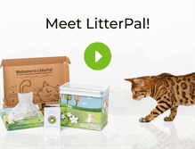 Tablet Screenshot of litterpal.com